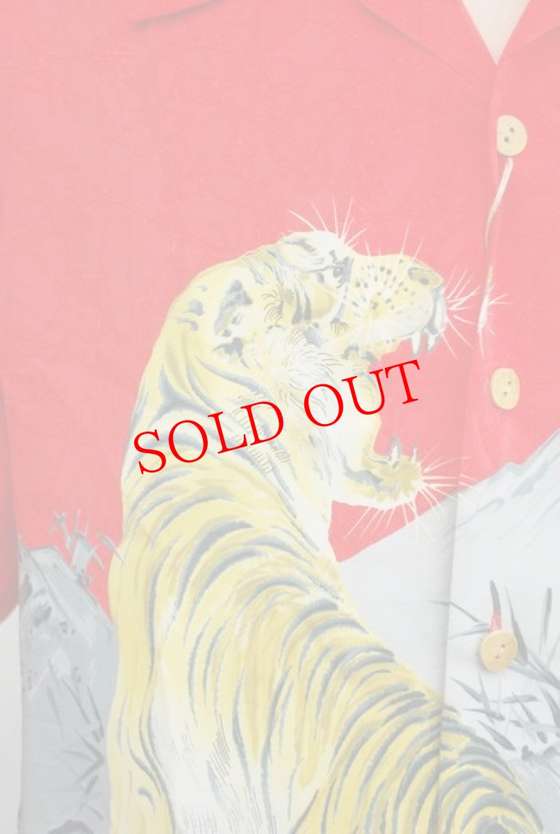 画像3: ＬａＬａ　Ｋａｉ　ララカイ　和柄　アロハシャツ　HL-050　Tora　セール！！ (3)