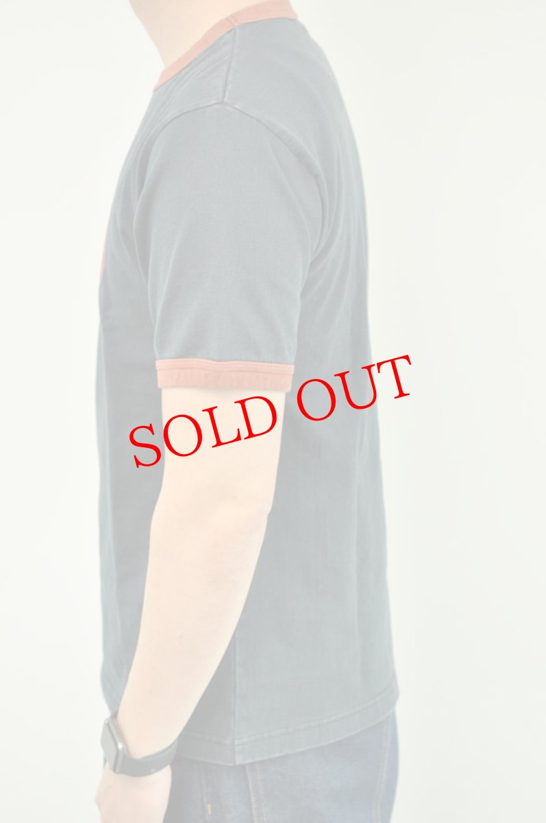 画像4: VANSON VANSON LEATHERS Pt. SHORT SLEEVE RINGER TEE メンズ　人気　通販 (4)