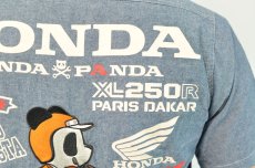 画像5: PANDIESTA JAPAN　SB Honda Pandiesta XL250R S/S シャンブレーシャツ　メンズ　人気　通販 (5)