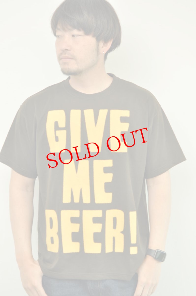 画像1: go slow caravan Drymix GIVE ME BEER! BIG TEE メンズ　人気　通販 (1)
