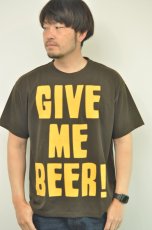 画像1: go slow caravan Drymix GIVE ME BEER! BIG TEE メンズ　人気　通販 (1)