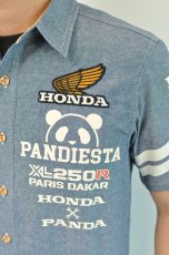 画像14: PANDIESTA JAPAN　SB Honda Pandiesta XL250R S/S シャンブレーシャツ　メンズ　人気　通販 (14)