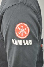 画像5: カミナリ KAMINARI 長袖Tシャツ 43年間　NAVY　KMLT-228　通販　メンズ　カミナリ族 (5)