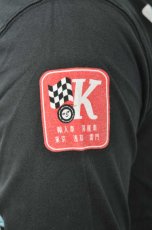 画像10: カミナリ KAMINARI 長袖Tシャツ 昭和の働くクルマ BLACK KMLT-231 通販 メンズ カミナリ族 (10)