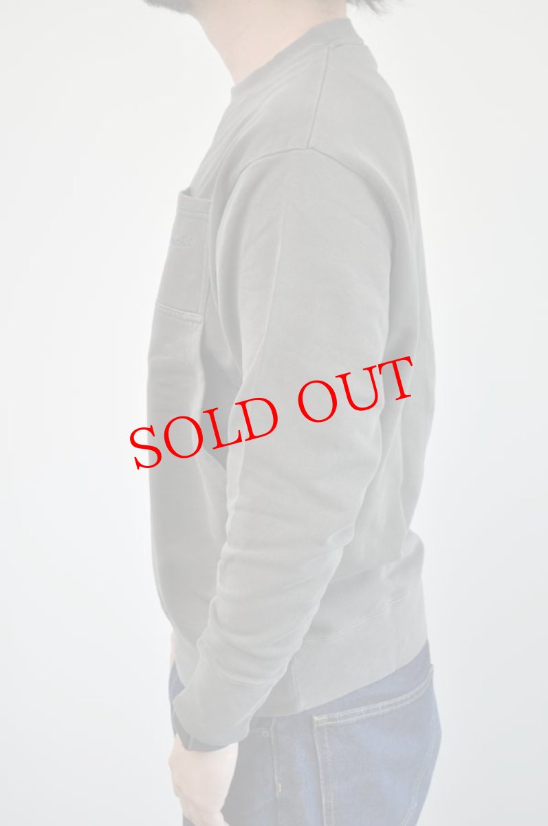 画像4: Cobmaster 裏毛ピグメント染め ラゲッジスウェット ブラック メンズ 人気 通販 (4)