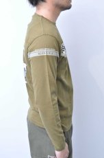 画像8: カミナリ KAMINARI 長袖Tシャツ デートカー　KHAKI　KMLT-230　通販　メンズ　カミナリ族 (8)