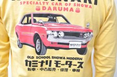 画像4: カミナリ KAMINARI 長袖Tシャツ だるま　CUSTARD　KMLT-229　通販　メンズ　カミナリ族 (4)