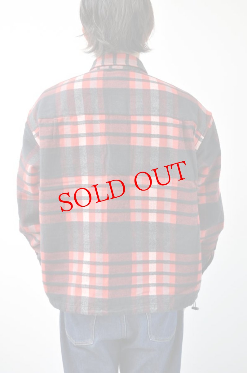 画像7: AOZORA ネルチェック プルオーバーシャツ レッド メンズ 人気 通販 (7)