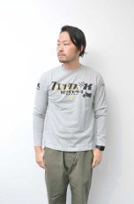 画像2: カミナリ KAMINARI 長袖Tシャツ フェックス　ASH　KMLT-227　通販　メンズ　カミナリ族 (2)