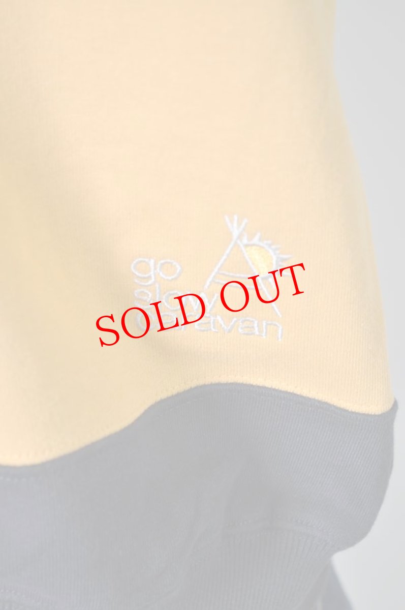 画像6: go slow caravan(ゴースローキャラバン) 空紡糸裏毛 CRAZY バイカラー後付けフーディー メンズ 人気 通販 (6)