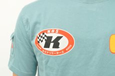 画像3: カミナリ KAMINARI Tシャツ ドッグス　BLUE.GREEN　KMT-235　通販　メンズ　カミナリ族 (3)