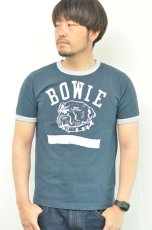 画像1: GUNZ BOWIE Pt. SHORT SLEEVE RINGER TEE メンズ　人気　通販 (1)