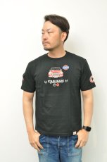 画像2: カミナリ KAMINARI Tシャツ 貴婦人　BLACK　KMT-241　通販　メンズ　カミナリ族 (2)