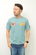 画像2: カミナリ KAMINARI Tシャツ ドッグス　BLUE.GREEN　KMT-235　通販　メンズ　カミナリ族 (2)