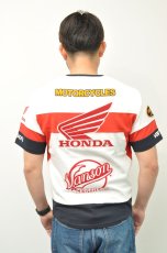 画像1: VANSON　HONDAコラボTシャツ　メンズ　人気　通販 (1)