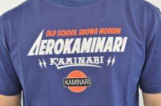 画像3: カミナリ KAMINARI Tシャツ カーチェイス　ブルー　KMT-239　通販　メンズ　カミナリ族 (3)