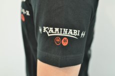 画像7: カミナリ KAMINARI Tシャツ シャドウ　ブラック　KMT-238　通販　メンズ　カミナリ族 (7)