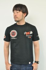 画像3: カミナリ KAMINARI Tシャツ シャドウ　ブラック　KMT-238　通販　メンズ　カミナリ族 (3)