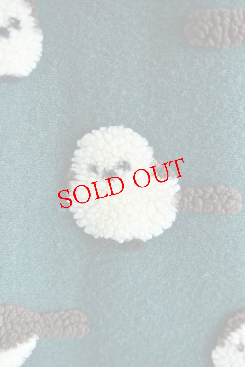 画像9: go slow caravan(ゴースローキャラバン) オリジナルジャガードボアステンカラーコンチョコート シマエナガ　レディース 人気 通販 (9)