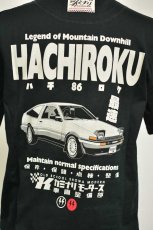 画像2: カミナリ KAMINARI 半袖Tシャツ HACHIROKU BLACK KMT-255 通販 メンズ カミナリ族 (2)