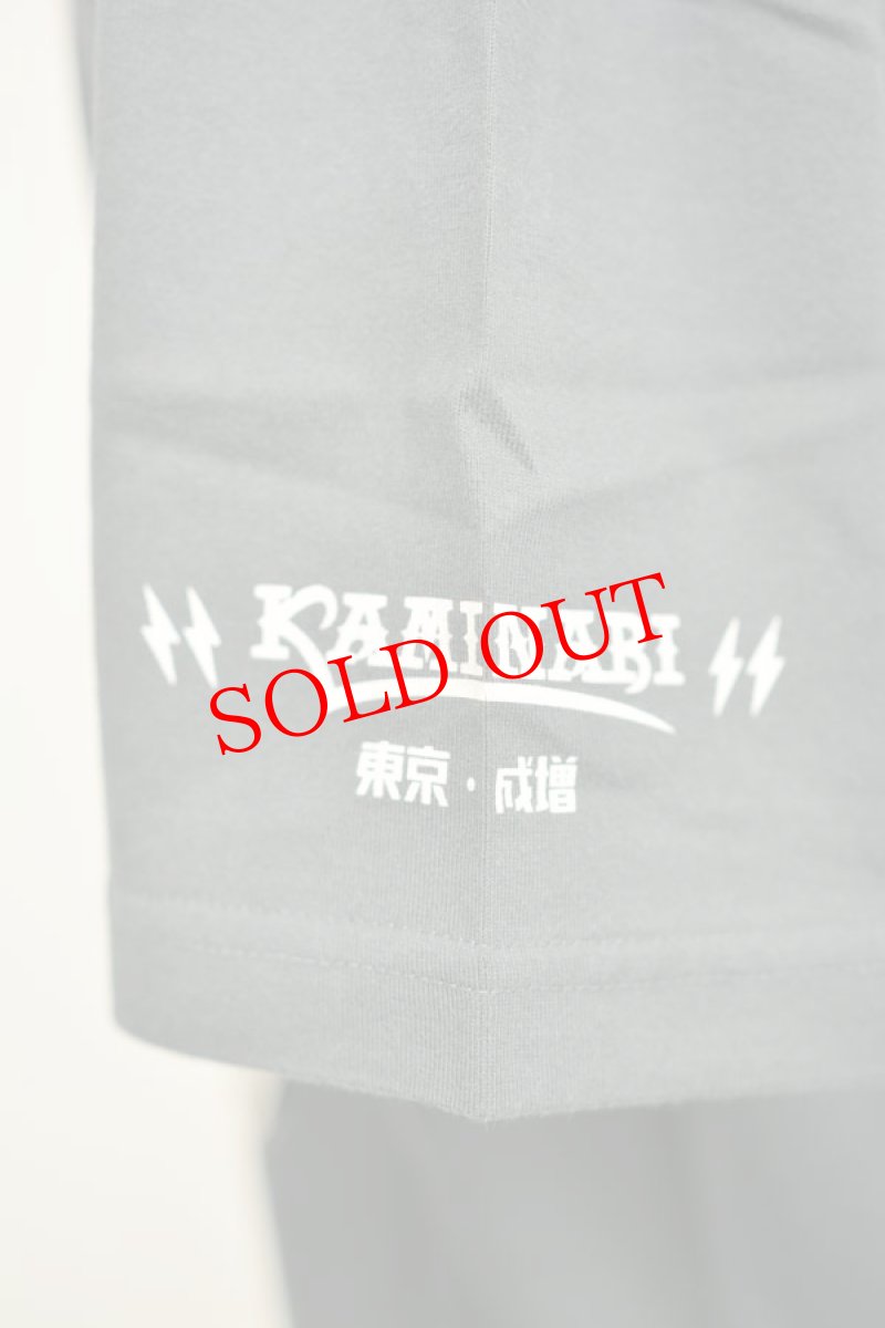 画像5: カミナリ KAMINARI 半袖Tシャツ 1億台 NAVY KMT-250 通販 メンズ カミナリ族 (5)