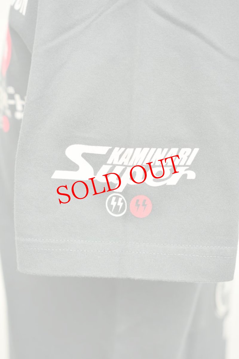 画像10: カミナリ KAMINARI 半袖Tシャツ 1億台 NAVY KMT-250 通販 メンズ カミナリ族 (10)