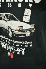 画像3: カミナリ KAMINARI 半袖Tシャツ HACHIROKU BLACK KMT-255 通販 メンズ カミナリ族 (3)