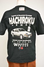 画像1: カミナリ KAMINARI 半袖Tシャツ HACHIROKU BLACK KMT-255 通販 メンズ カミナリ族 (1)