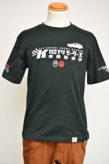 画像6: カミナリ KAMINARI 半袖Tシャツ HACHIROKU BLACK KMT-255 通販 メンズ カミナリ族 (6)