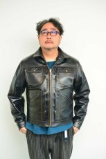 画像25: Y'2 LEATHER INDIGO HORSE Model 60'S DENIM ZIP JACKET IB-161メンズ 人気 通販 (25)