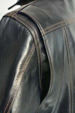 画像12: Y'2 LEATHER INDIGO HORSE Model 60'S DENIM ZIP JACKET IB-161メンズ 人気 通販 (12)