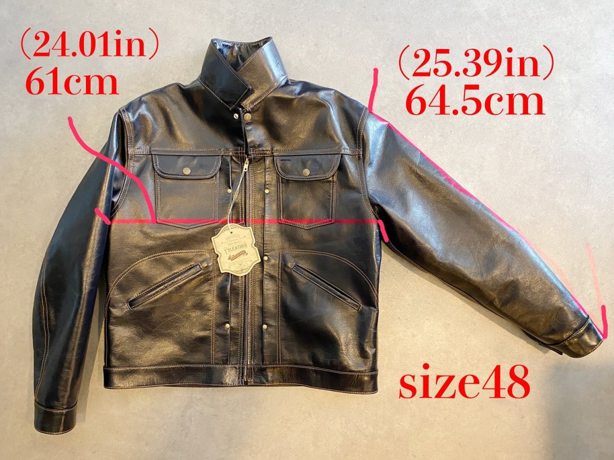 画像28: 【限定　limited edition】Y'2 LEATHER INDIGO HORSE Model 60'S DENIM ZIP JACKET IB-161メンズ 人気 通販 (28)