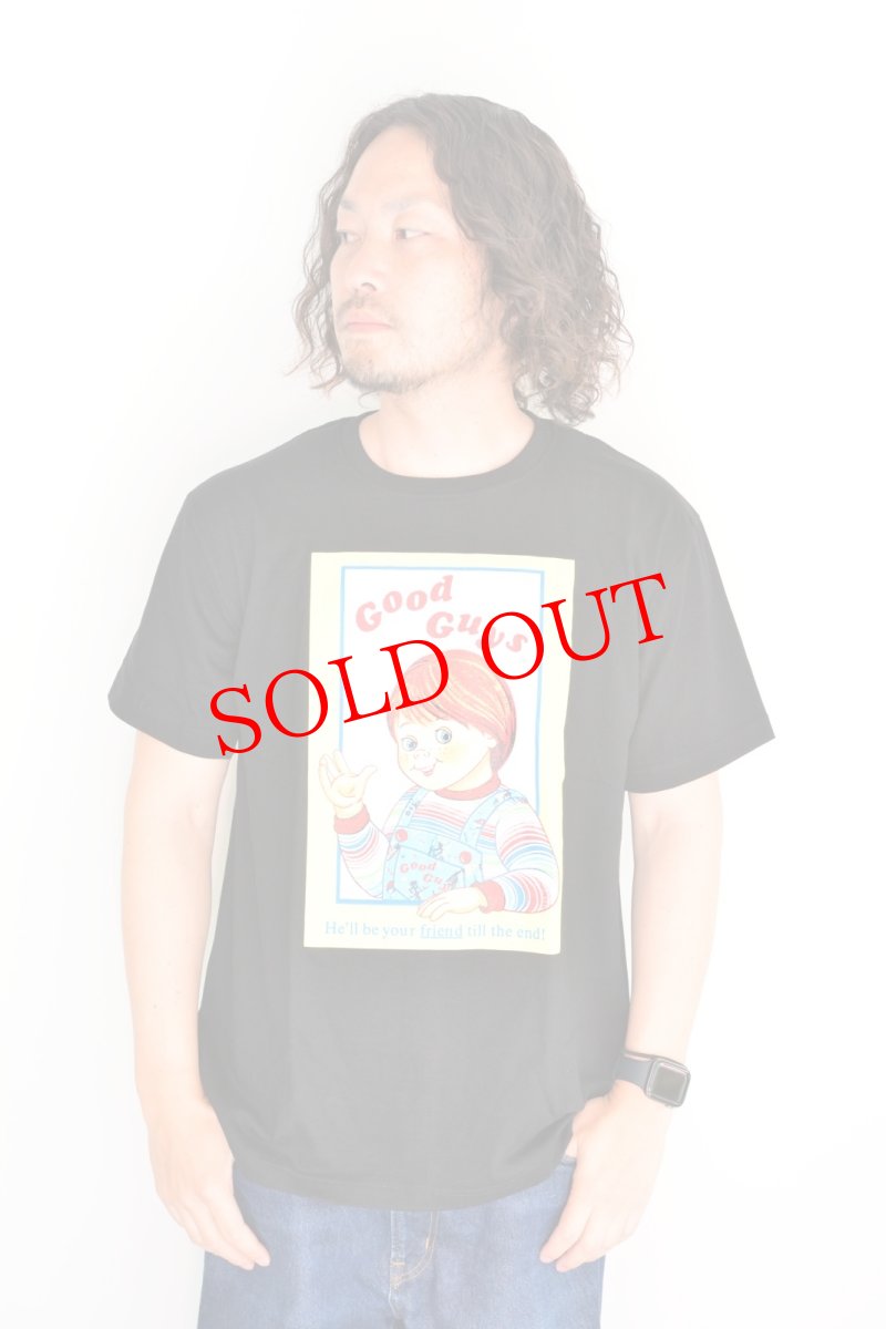 画像1: 映画チャイルドプレイ　チャッキー（箱デザイン）Tシャツ (1)