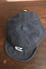 画像3: go slow caravan gワッペンデニムショートバイザーキャップ INDIGO 濃 メンズ レディース 人気 通販 (3)