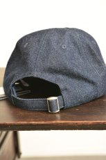 画像4: go slow caravan gワッペンデニムショートバイザーキャップ INDIGO 濃 メンズ レディース 人気 通販 (4)