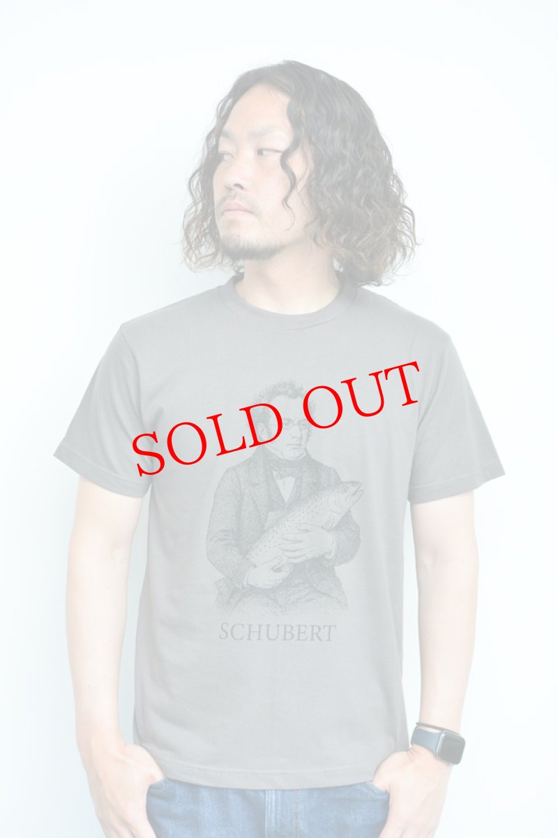 画像1: KEI'S CLOTHING ケイズクロージング シューベルト マスTシャツ チャコール メンズ レディース 人気 通販 (1)