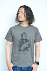 画像1: KEI'S CLOTHING ケイズクロージング シューベルト マスTシャツ チャコール メンズ レディース 人気 通販 (1)