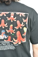 画像6: go slow caravan USA/C スクエアLOGOバックプリントゆったりTEE メンズ 人気 通販 (6)