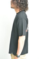画像4: go slow caravan USA/C スクエアLOGOバックプリントゆったりTEE メンズ 人気 通販 (4)