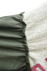画像4: LIME MIX天竺 袖フリル切替Tシャツ レディース 人気 通販 (4)