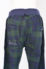 画像5: LIME ストレッチ布帛 ウエストリブパンツ ブラックウォッチ レディース 人気 通販 (5)