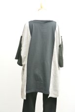 画像6: LIME MIX天竺 袖フリル切替Tシャツ レディース 人気 通販 (6)