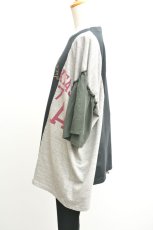 画像5: LIME MIX天竺 袖フリル切替Tシャツ レディース 人気 通販 (5)