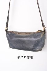 画像16: Y'2 LEATHER HORSE HIDE SHOULDER BAG BG-02 インディゴ　小物　バッグ (16)