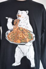 画像2: go slow caravan 超ヘビーUSA/C ナポリタンクマ ロングスリーブ TEE  メンズ　人気　通販 (2)