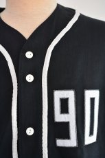 画像2: go slow caravan（ゴースローキャラバン） 超ヘビーUSA/C ナンバーBB ロングスリーブTEE ベースボールシャツ　 メンズ　人気　通販 (2)