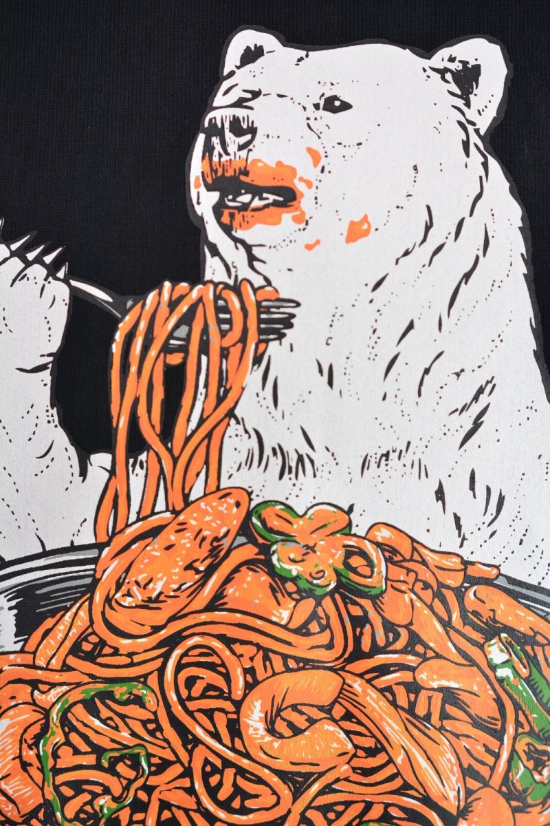 画像3: go slow caravan 超ヘビーUSA/C ナポリタンクマ ロングスリーブ TEE  メンズ　人気　通販 (3)