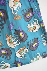 画像4: go slow caravan 猫と晩酌 ウエストリブフレアスカート レディース 人気 通販 (4)