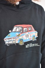 画像2: go slow caravan 【NISSAN×go slow caravan】空紡糸裏毛 VIOLET コンチョプルパーカー メンズ 人気 通販 (2)