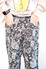 画像8: go slow caravan ゴブラン織り 総柄イージーパンツ メンズ 人気 通販 (8)